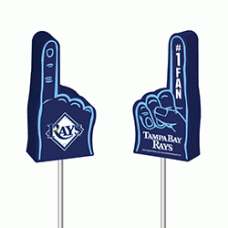 Tampa Bay Rays Baseball Antenna Topper Finger / Auto Dashboard Buddy (MLB Baseball) 